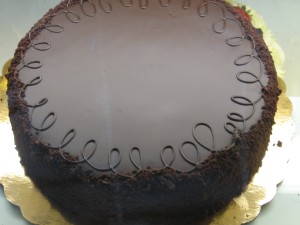 Double layer Wellesley Fudge Cake